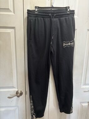 Dog Supply Black Men's Jogger Sweatpants